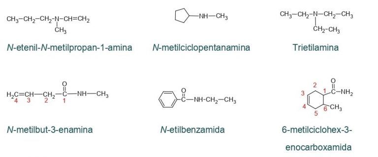 aminas quimica para bachiller