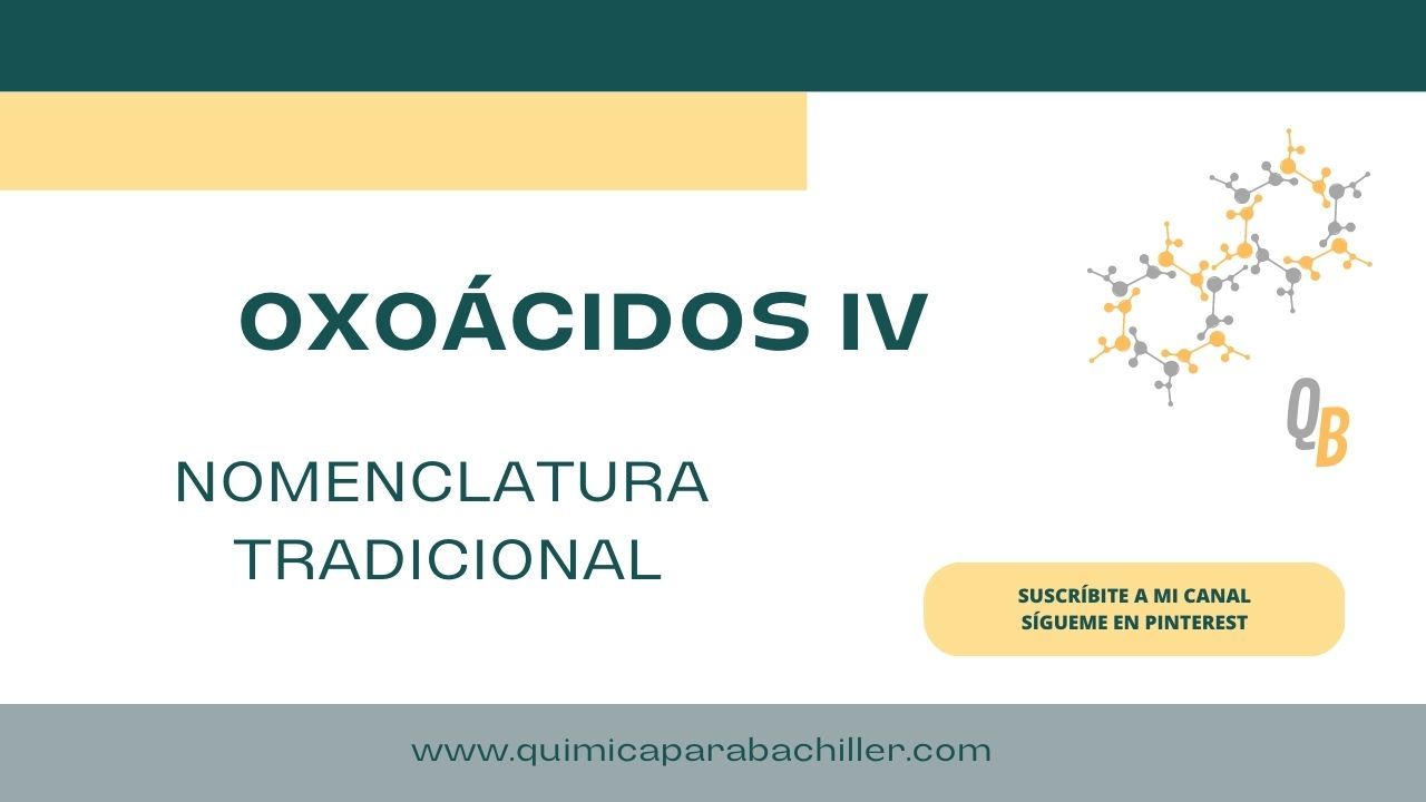 OXOACIDOS IV