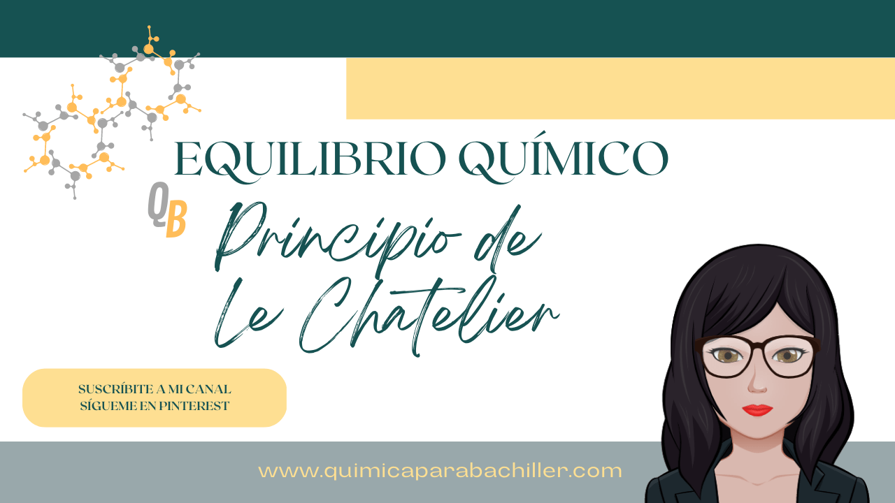 Principio de Le Chatelier en química para bachiller