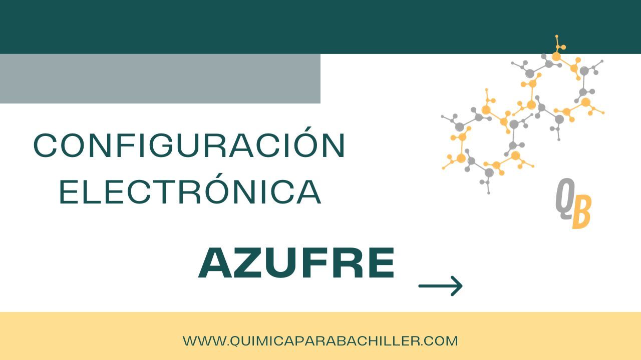 CONFIGURACIÓN AZUFRE