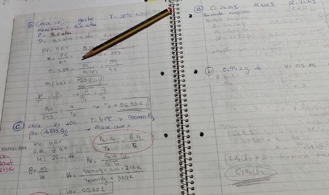 ejercicios química resueltos